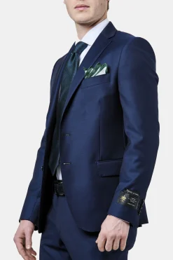 Abito blu in lana 150s - BLU