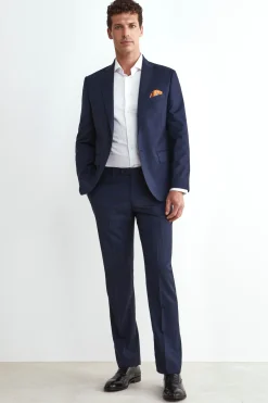Abito Elegante Blu Check - FANT. BLU