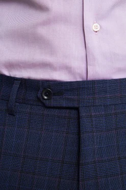 Abito Elegante Doppiopetto in lana - GALLES BLU