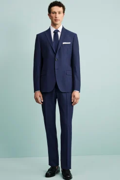 Abito slim bluette - BLU APERTO