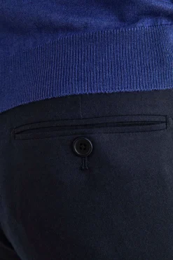 Abito slim blu invernale da uomo - BLU