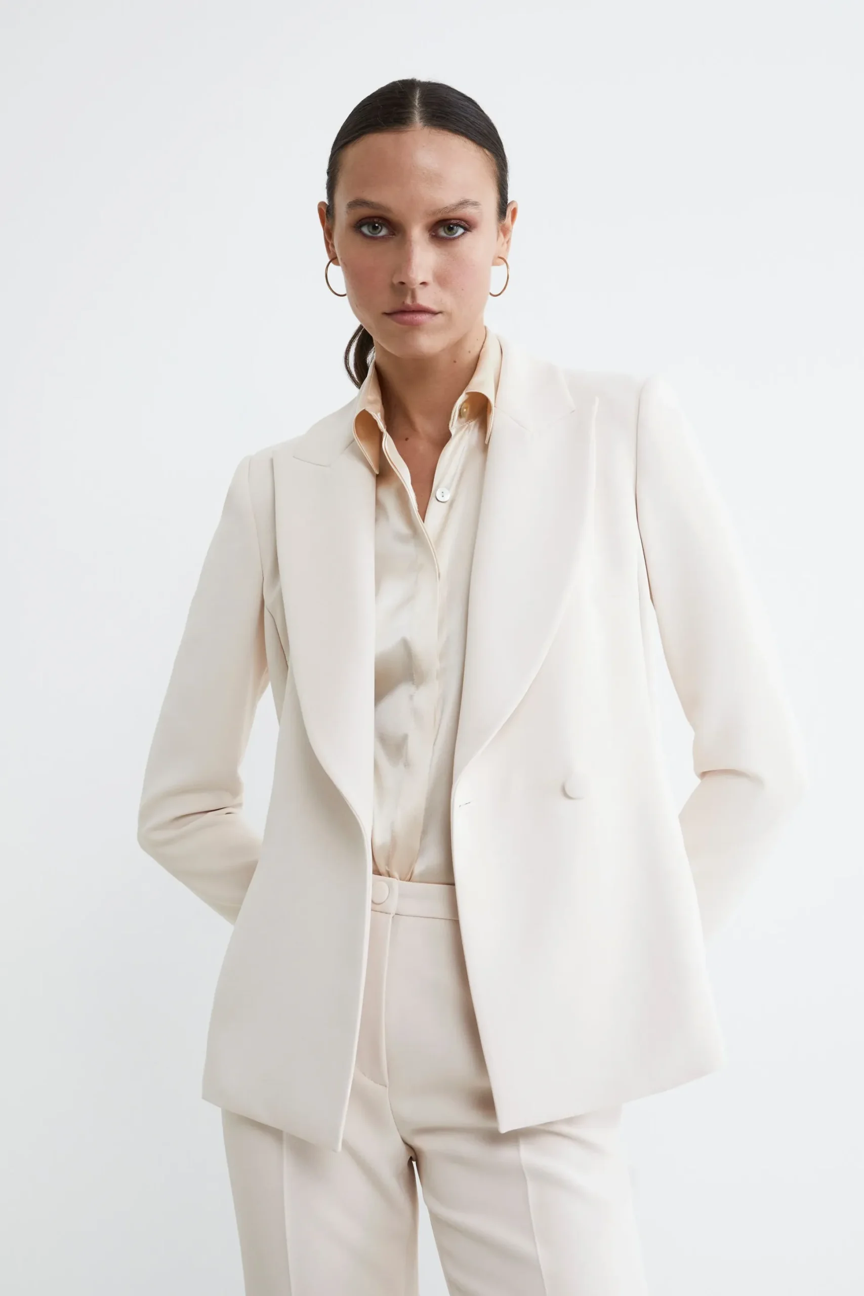 Blazer doppiopetto - AVORIO