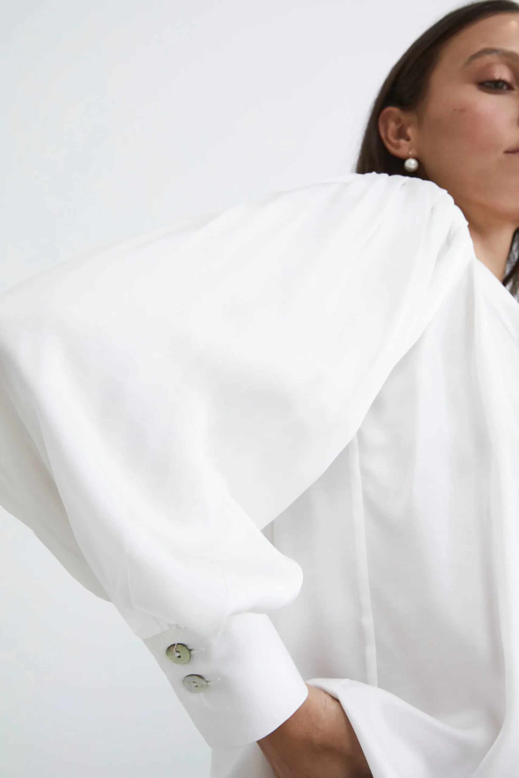Blusa da donna elegante - PANNA