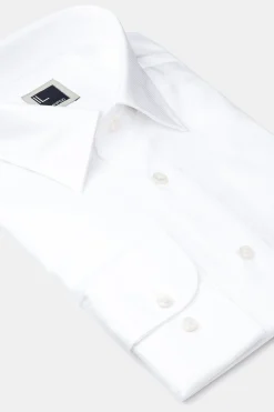 Camicia collo classico nido d’ape - BIANCO