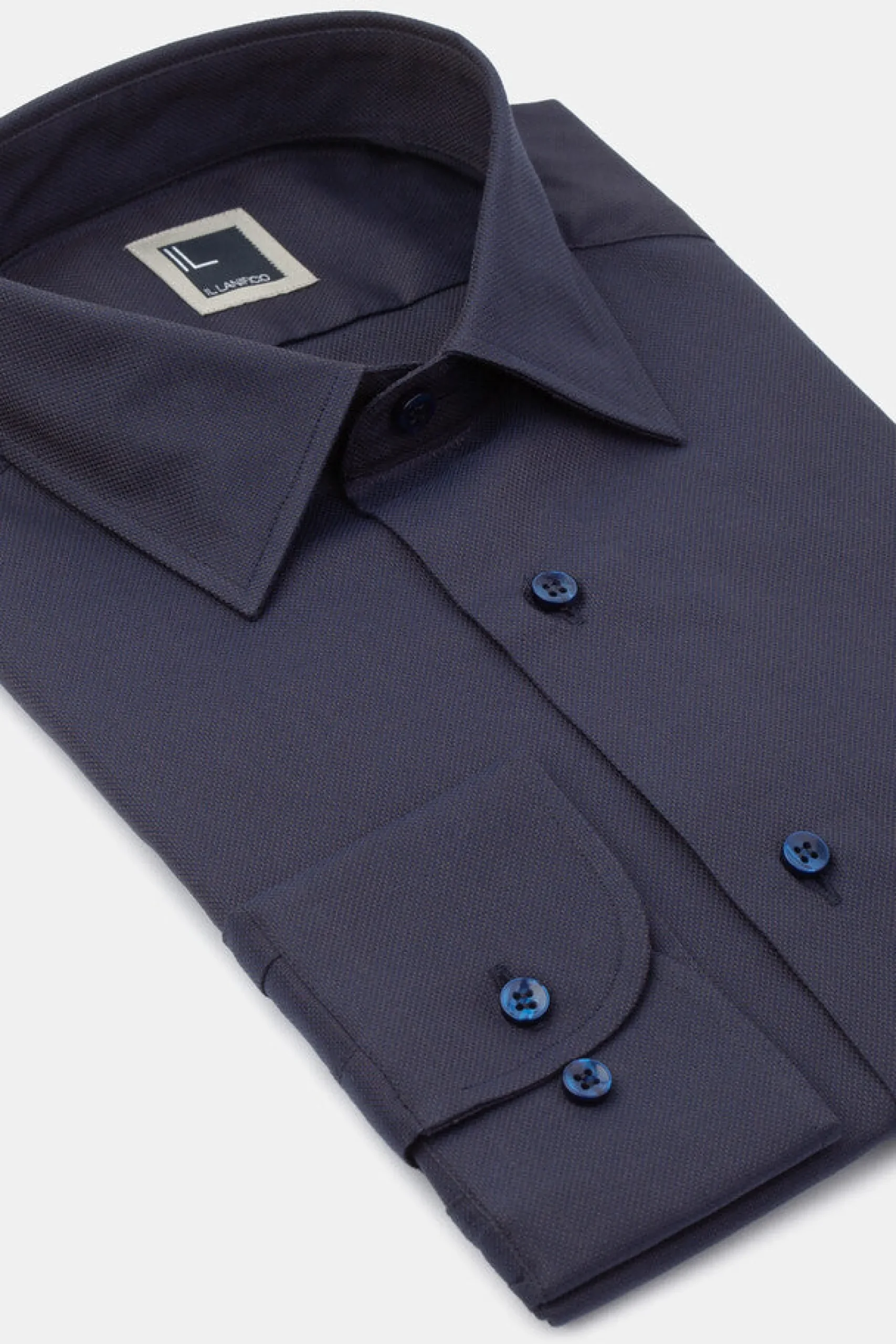 Camicia slim casual - BLU