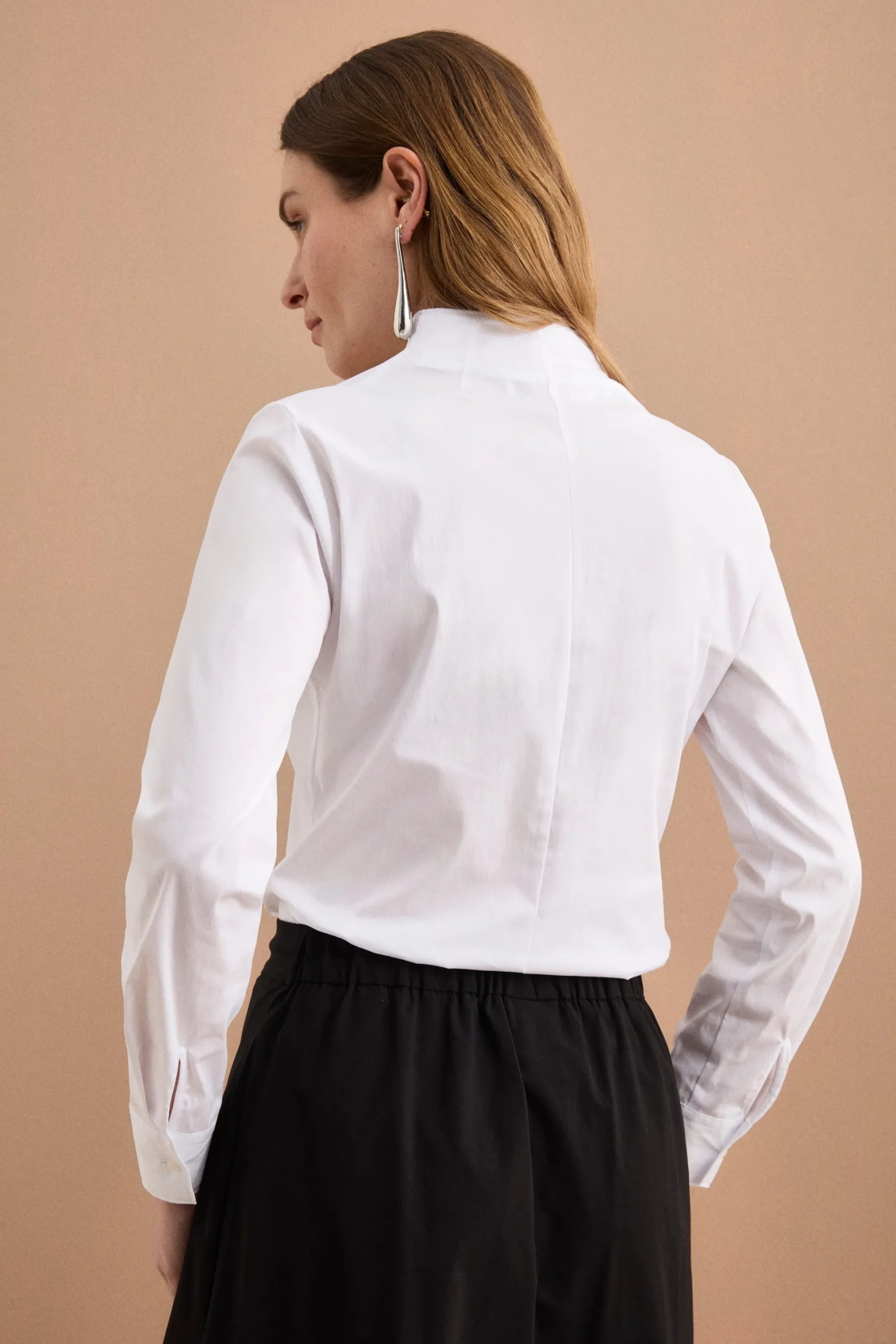 Camicia Slim collo Alto - BIANCO
