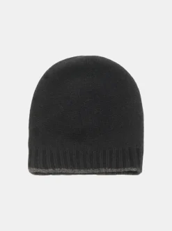 Cappello in cashmere - NERO/GRIGIO