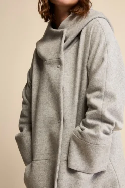 Cappotto corto in lana e cashmere - PERLA