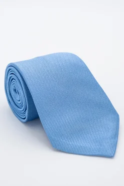 Cravatta Elegante in Seta - AZZURRO