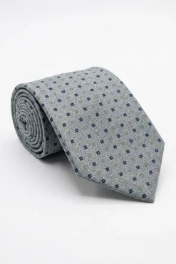 Cravatta Jacquard a fantasia Quadri - FANTASIA