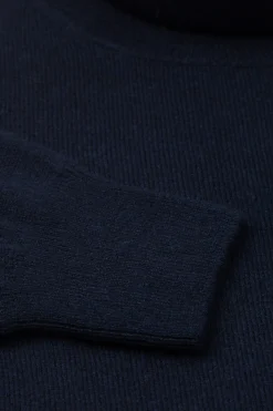 Dolcevita in cashmere - BLU
