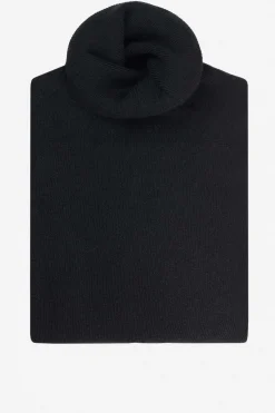 Dolcevita in lana e cashmere - NERO