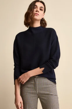 Dolcevita Links in Lana Merino - BLU