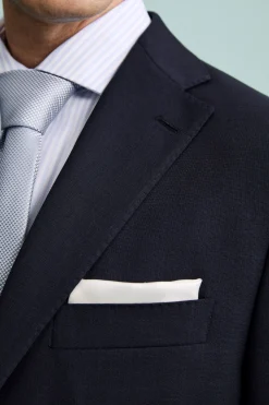 Giacca Elegante Monopetto in Lana Vergine Drop 8L - BLU