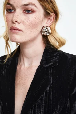 Giacca in Velluto da donna - NERO