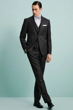Gilet Elegante in Lana Vergine - ANTRACITE