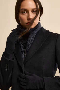 Guanti in cashmere - BLU MARINE