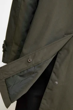 Impermeabile con paramontura - VERDE
