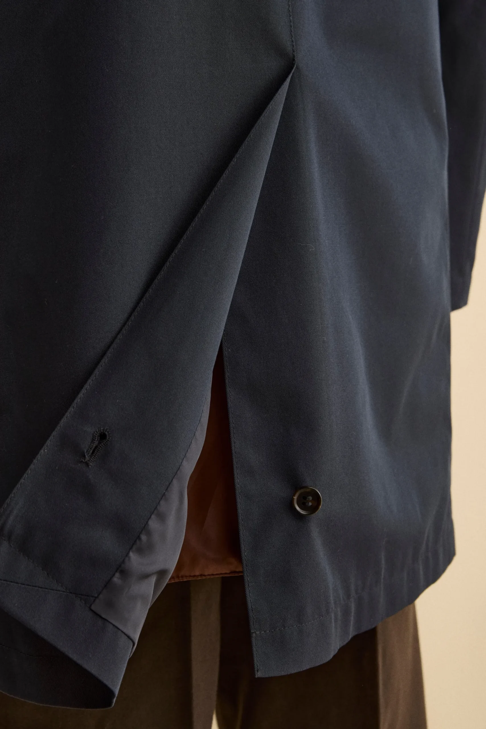 Impermeabile Invernale Midi con Trapunta - BLU