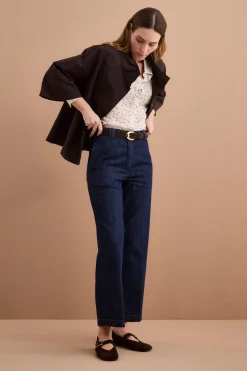 Jeans Straight in Cotone - DENIM