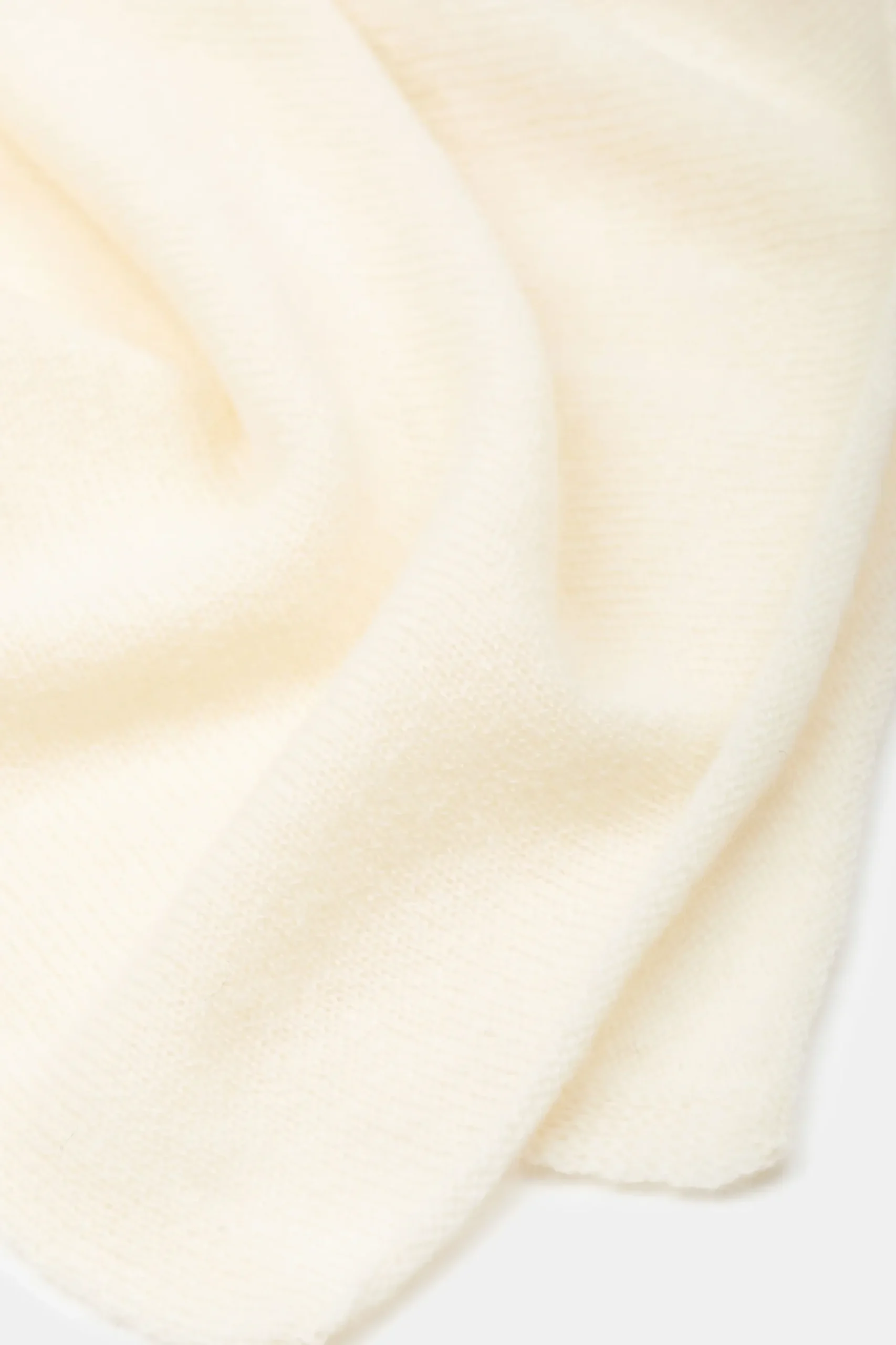 Mantella in cashmere da donna - PANNA