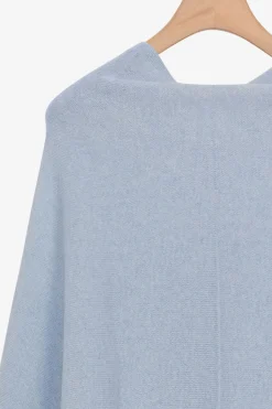 Mantella in cashmere da donna - CIELO