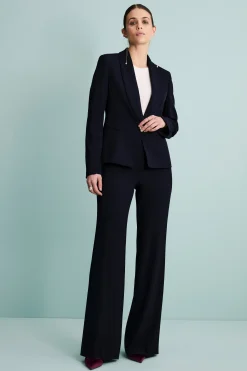 Pantalone a Palazzo con Fusciacca - BLU