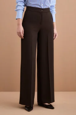 Pantalone Cady a Palazzo con Piega - T.MORO