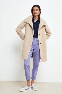 Pantalone Coulisse in Gabardina - LILLA