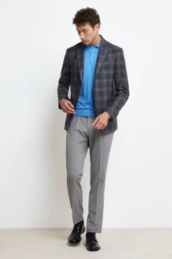 Pantalone Coulisse in Lana - GRIGIO CHIARO