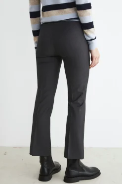 Pantalone elegante grigio da donna - GRIGIO