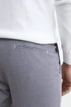 Pantalone fantasia in cotone - SABBIA