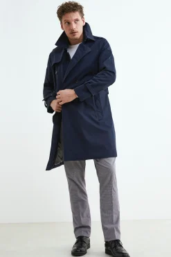 Pantalone fantasia in cotone - SABBIA