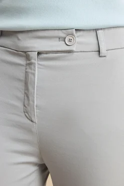 Pantalone Flare in Gabardina - PERLA