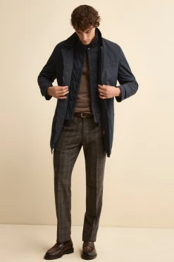 Pantalone Galles in Misto Cotone e Lana - FANT. MARRONE
