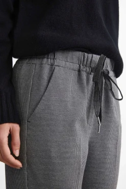 Pantalone Sigaretta Con Coulisse - P/POULE GRIGIO