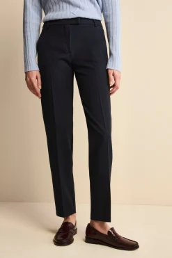 Pantalone Sigaretta Regular Fit - BLU