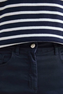 Pantaloni casual in cotone - BLU