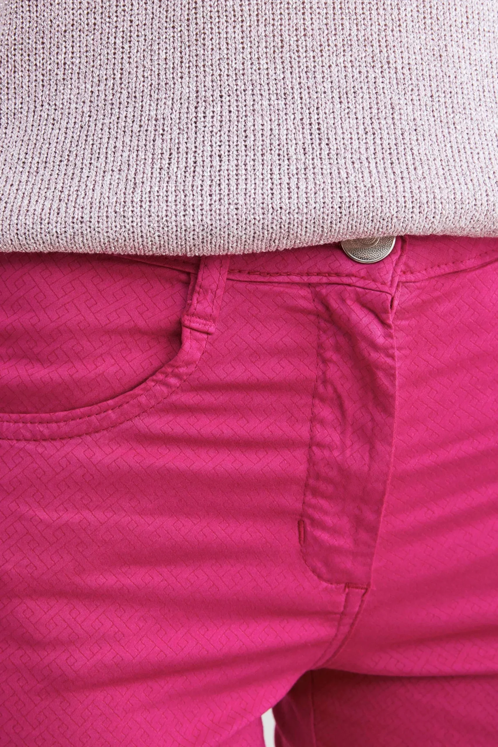 Pantaloni casual 5 tasche - ORCHIDEA