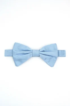 Papillon in Pura Seta - AZZURRO