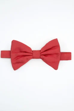 Papillon in Pura Seta - ROSSO