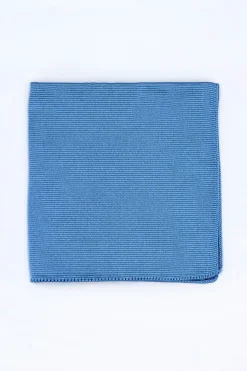 Pochette Elegante in Seta - AZZURRO