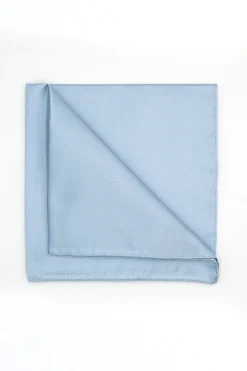 Pochette in Pura Seta - AZZURRO