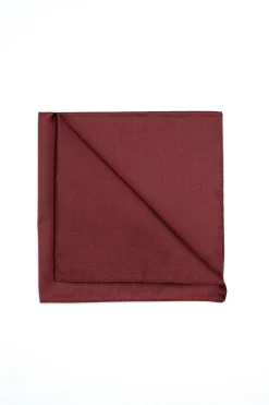 Pochette in Pura Seta - BORDEAUX