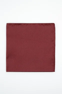 Pochette in Pura Seta - BORDEAUX