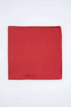 Pochette in Pura Seta - ROSSO