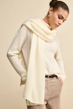 Sciarpa in cashmere - PANNA