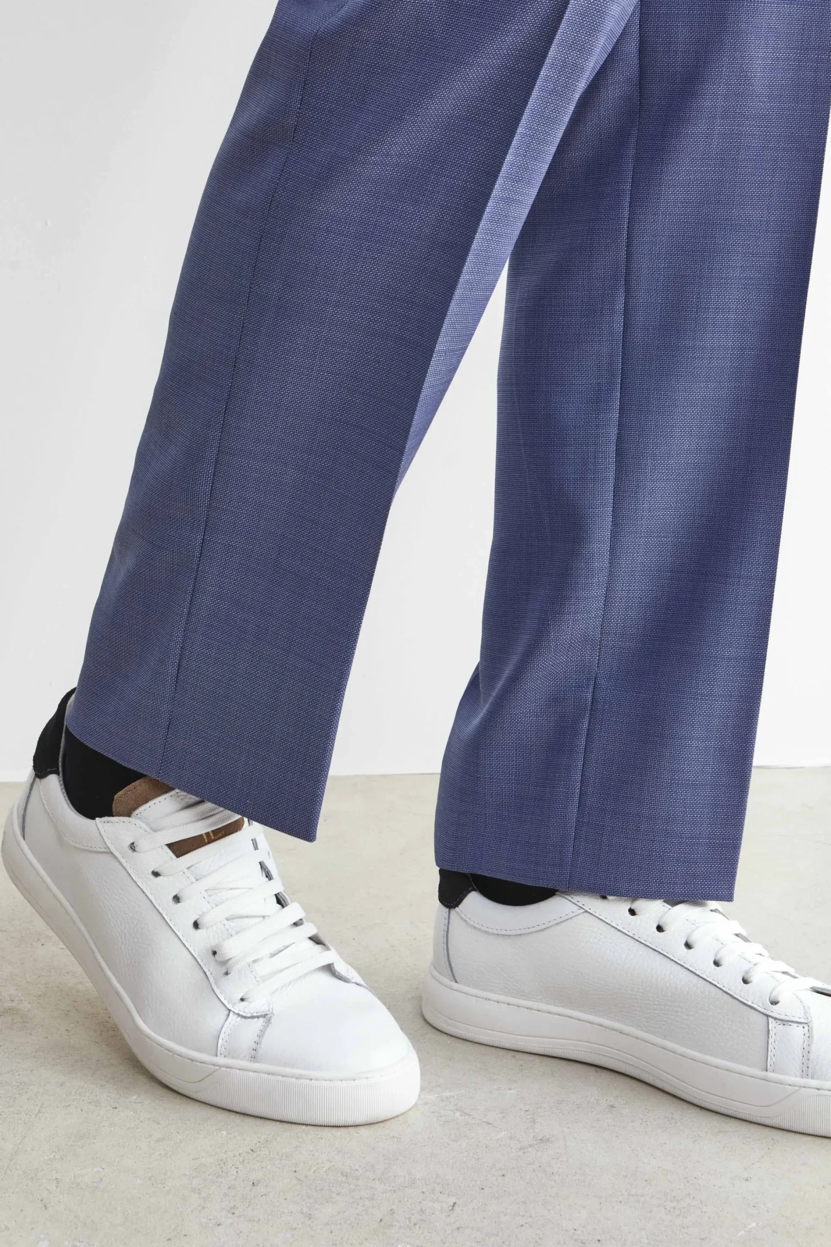 Sneakers Bianche in Pelle - BIANCO