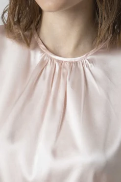 Top in seta - ROSA